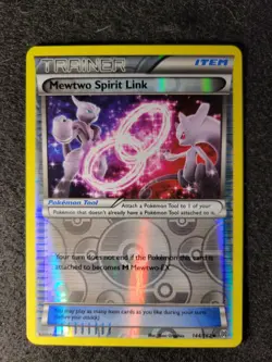 Pokemon - Breakthrough - Mewtwo Spirit Link 144/162 Reverse Holo - Image 1