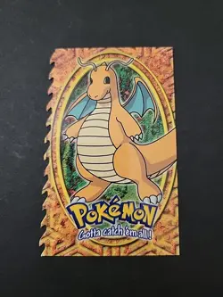 DMG 1999 Topps Pokemon the First Movie Dragonite E12 of 12 Die-Cut - Image 1