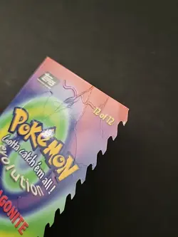 DMG 1999 Topps Pokemon the First Movie Dragonite E12 of 12 Die-Cut - Image 3