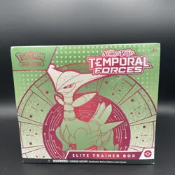 Pokemon Scarlet & Violet Temporal Forces Elite Trainer Box ETB Iron Leaves New - Image 1