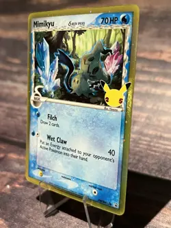 Mimikyu SWSH136 Delta Species Celebrations Promo Black Star Pokemon - Image 3