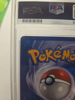 2009 Pokemon Pop Series 9 #2 Manaphy Cosmos Holo PSA 9 Mint With Swirl - Image 3