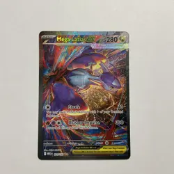 Mega Latias EX Full Art Holo 181/132 Me01: Mega Evolution SIR HP 280 Pokemon TCG - Image 1