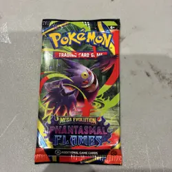Pokemon : Mega Evolution Phantasmal Flames - Booster Packs in Hand UK - Image 1