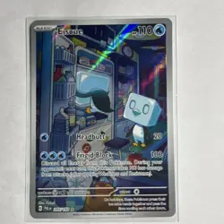 Pokemon Eiscue 205/193 Sv02: Paldea Evolved Illustration Rare Full Art Holo NM - Image 1