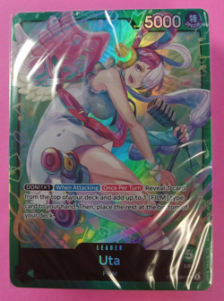 One Piece Starter Deck ST-16 Uta Green Deck Only Sealed English - No PRB-01 Pack - Image 1
