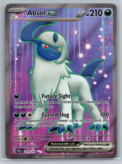 Absol ex 214/197 Obsidian Flames (OBF) NM Full Art Ultra Rare Pokemon Card - Image 1