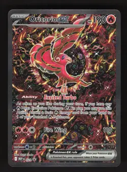 Oricorio EX 024 Pokemon Mega Evolution Black Star Promo Holo Full Art Card - Image 1