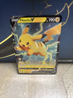 Pikachu V SWSH063 SWSH: Sword & Shield Promo Cards Holo - Image 1