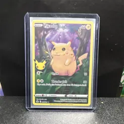 Pokemon Pikachu 005/025 Celebrations Holo Rare English Card - Image 1