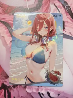 Miku SSR Card Femme Fatale Goddess Story Waifu Spicy Quintessential Quintuplets - Image 1