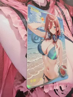 Miku SSR Card Femme Fatale Goddess Story Waifu Spicy Quintessential Quintuplets - Image 2