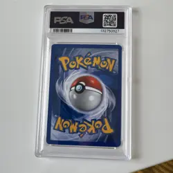 Pokemon TCG Southern Islands Mew 1/18 Reverse Holo PSA 8 - multiple swirls - Image 5