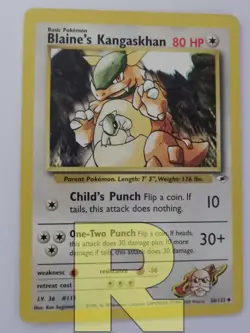 Blaine's Kangaskhan ® Gym Heroes 36/132 ® Non Comune ® Pokemon ® Inglese ® Good+ - Image 2