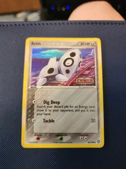 Pokemon Aron Common Power Keepers 42/108 HP - Image 1