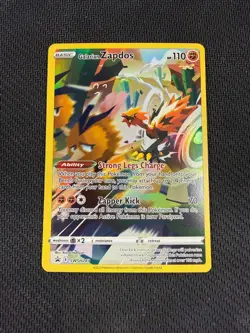 Pokemon Galarian Zapdos SWSH283 Black Star Promo - Image 1