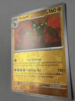 Pokemon TCG * SV Temporal Force * 88/162 Golurk REVERSE HOLO Uncommon * FRESH PK - Image 2