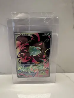 Pokemon TCG Mega Evolutions Bulbasaur IR Stamped Sealed Promo #133/132 - Image 1