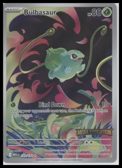 Bulbasaur Stamped #133 – Pokemon Mega Evolution | Holo Promo - Image 1