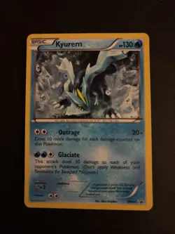 Pokemon TCG Kyurem BW Black Star Promos BW44 Holo Promo - Image 1