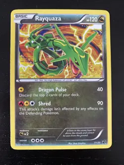 Pokemon TCG Dragon Vault Rayquaza 11/20 NEAR MINT Holo Rare - Image 1