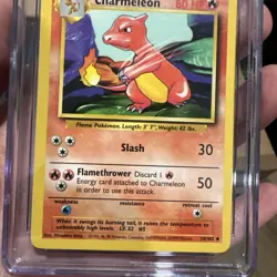 Charmeleon 24/102 1999-2000 CGC 9.5 MINT + Pokemon Base Set Uncommon WOTC - Image 2