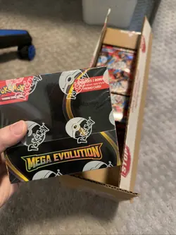 Pokemon TCG Mega Evolution Enhanced Booster Box - Case Fresh - Image 1