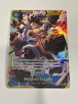 ONE PIECE TCG - Monkey D. Luffy OP11-118 SEC - Secret Rare - Near Mint - Image 1
