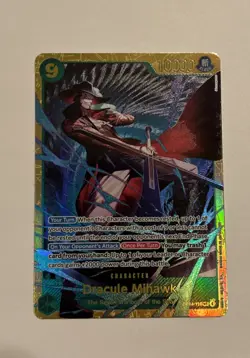 Dracule Mihawk - Secret Rare One Piece Card OP14-119 SEC - Image 1