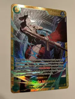 Dracule Mihawk - Secret Rare One Piece Card OP14-119 SEC - Image 2
