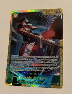 Dracule Mihawk - Secret Rare One Piece Card OP14-119 SEC - Image 3
