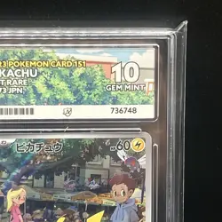 Pikachu 173/165 151 Art Rare JPN Pokemon Card ACE 10 - Image 3
