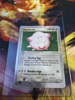Pokemon TCG Chansey EX 96/109 Ruby and Sapphire Holo DMG - Image 1