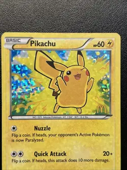 Pokemon Pikachu TCG Holo Card Promo 5/12 McDonald's - Image 2