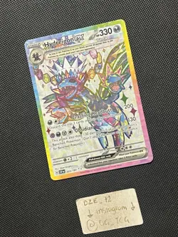 Pokemon Surging Sparks - Hydreigon Ex - 223/191 - Full Art Rare - M/NM - Image 3