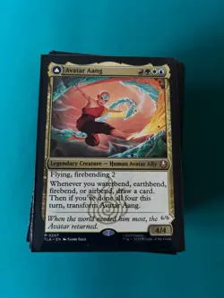 MTG - Avatar Aang - Custom Commander Deck (Allies tribal) - Magic the Gathering - Image 1