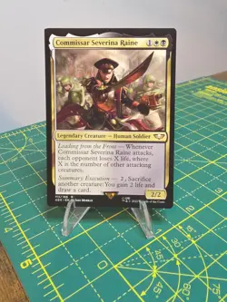 Commissar Severina Raine ~ Commander: Warhammer 40,000 [ NM ] [ Magic MTG ] - Image 1