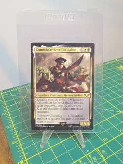 Commissar Severina Raine ~ Commander: Warhammer 40,000 [ NM ] [ Magic MTG ] - Image 3
