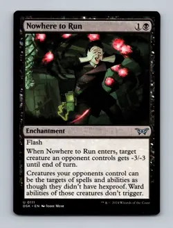 Nowhere to Run Duskmourn: House of Horror Non-Foil MTG NM - Image 1