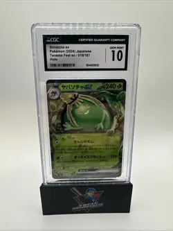 Pokemon 2024 Sinistcha ex RR 019/187 Terastal Festival sv8a JPN CGC 10 - Image 1