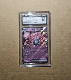 Team Rocket's Mewtwo EX #81 Destined Rivals CGC Gem Mint 10 Graded Pokemon Card - Image 1