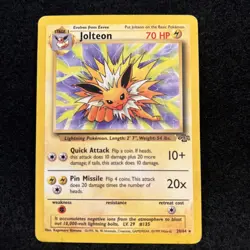 1999 Pokemon Jungle First Edition #20 Jolteon Rare Non-Holo - Image 1
