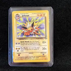 1999 Pokemon Jungle First Edition #20 Jolteon Rare Non-Holo - Image 3