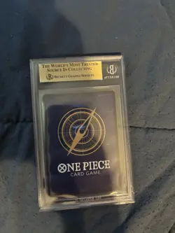 Bandai One Piece CCG Gol.D.Roger OP09-118 Secret Rare Foil Beckett 10 - Image 2