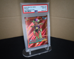 Dragon Ball Super Card Game Frieza Alt Art Foil Battle Card SB02-053 PSA 10 - Image 3