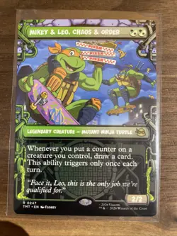 Mikey & Leo, Chaos & Order (Showcase) Teenage Mutant Ninja Turtles Regular - Image 1