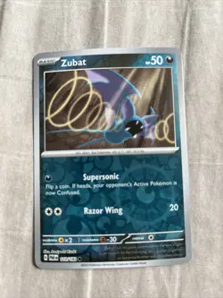 Pokemon TCG Zubat Paradox Rift 110/182 Reverse Holo Common - Image 1
