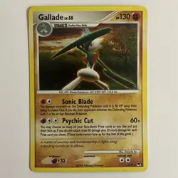 Pokemon TCG Gallade POP Series 7 (2/17) Holo Rare Near Mint Vintage Single! - Image 1