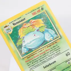 Pokemon TCG - Venusaur 15/102 Base Set Holo Rare WOTC - MP - Image 1
