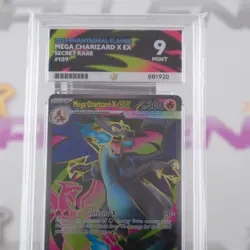 Mega Charizard X EX 109/094 Phantasmal Flames Secret Rare 2025 ACE 9 Pokemon TCG - Image 5